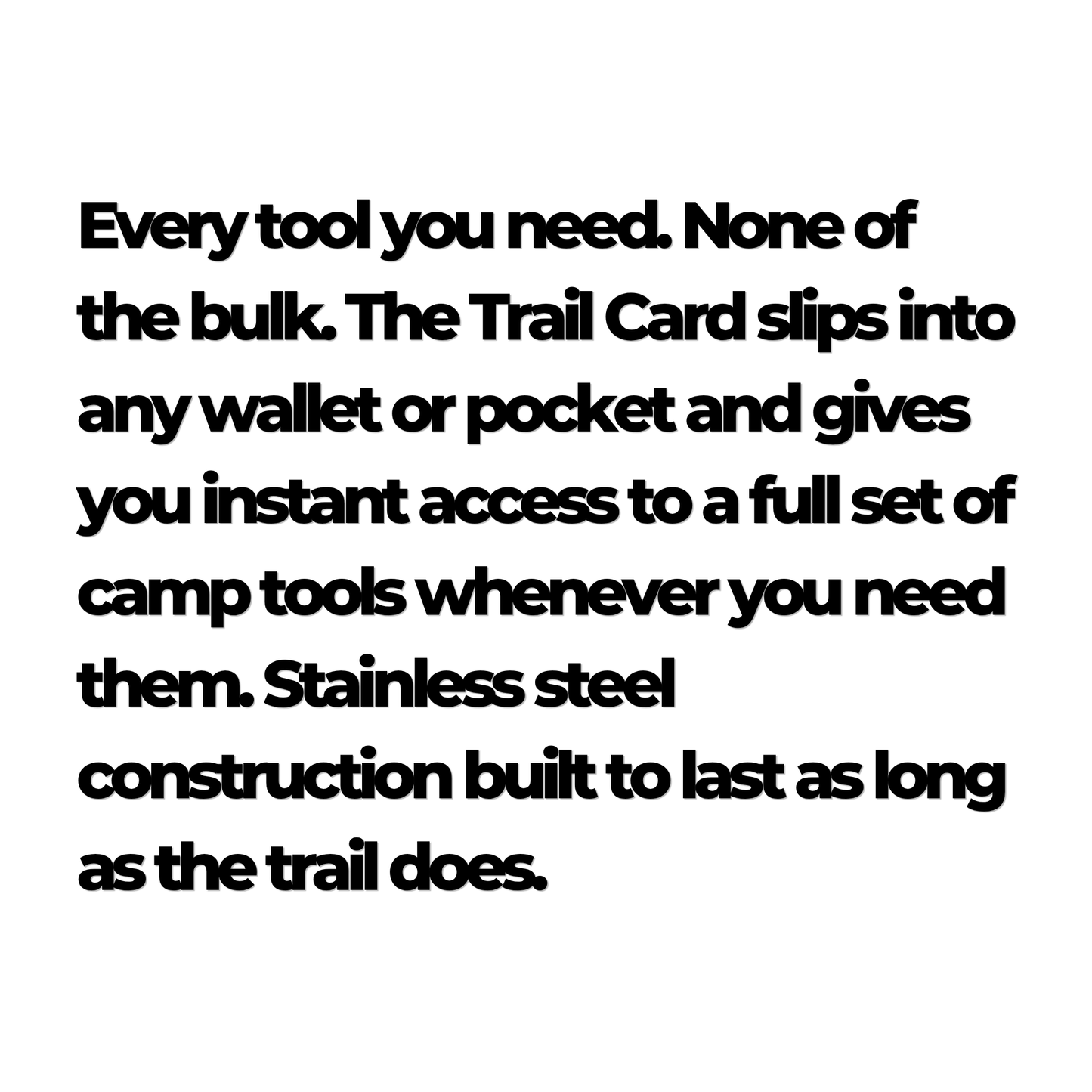 The Trail Card